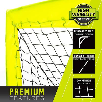 Franklin Sports Portable Soccer Goal Pop up Net Indoor Outdoor Folding 12 X 6 Ft