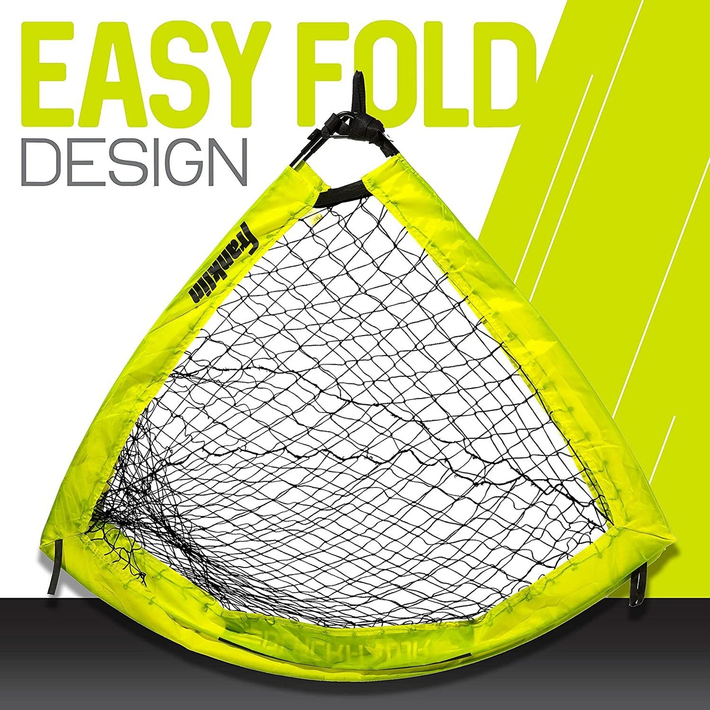 Franklin Sports Portable Soccer Goal Pop up Net Indoor Outdoor Folding 12 X 6 Ft