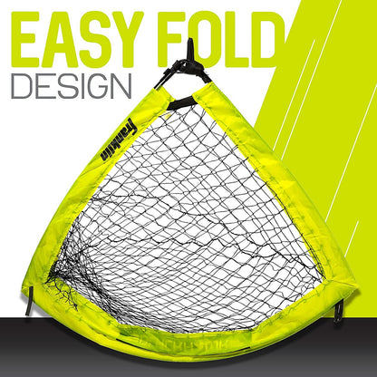 Franklin Sports Portable Soccer Goal Pop up Net Indoor Outdoor Folding 12 X 6 Ft