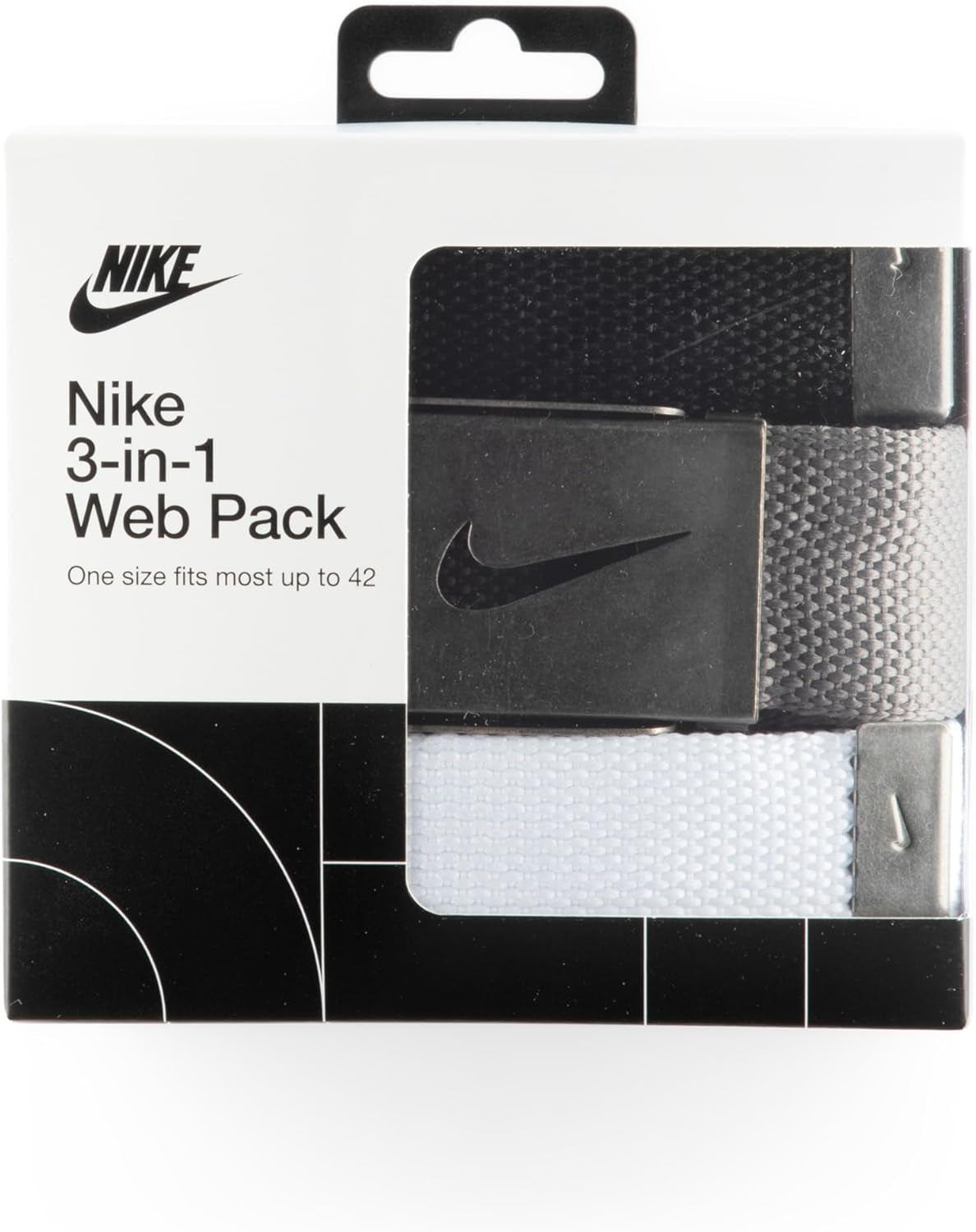 Men'S 3 Pack Web Belt