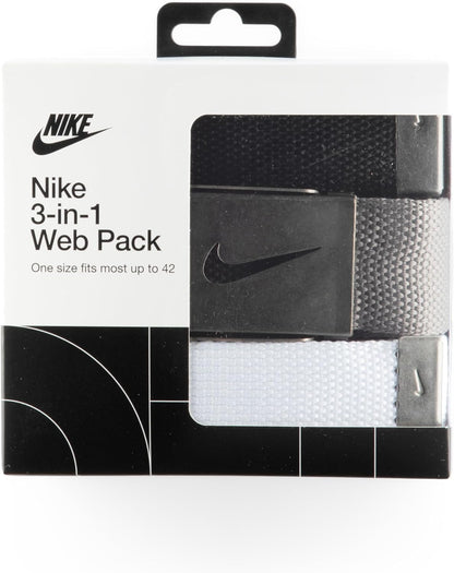 Men'S 3 Pack Web Belt