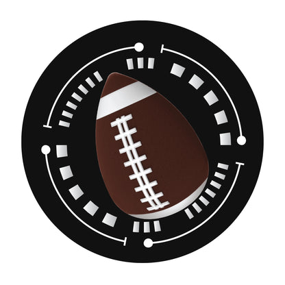 Indoor Bounceback Football - 20" Game Size, Premium Foam