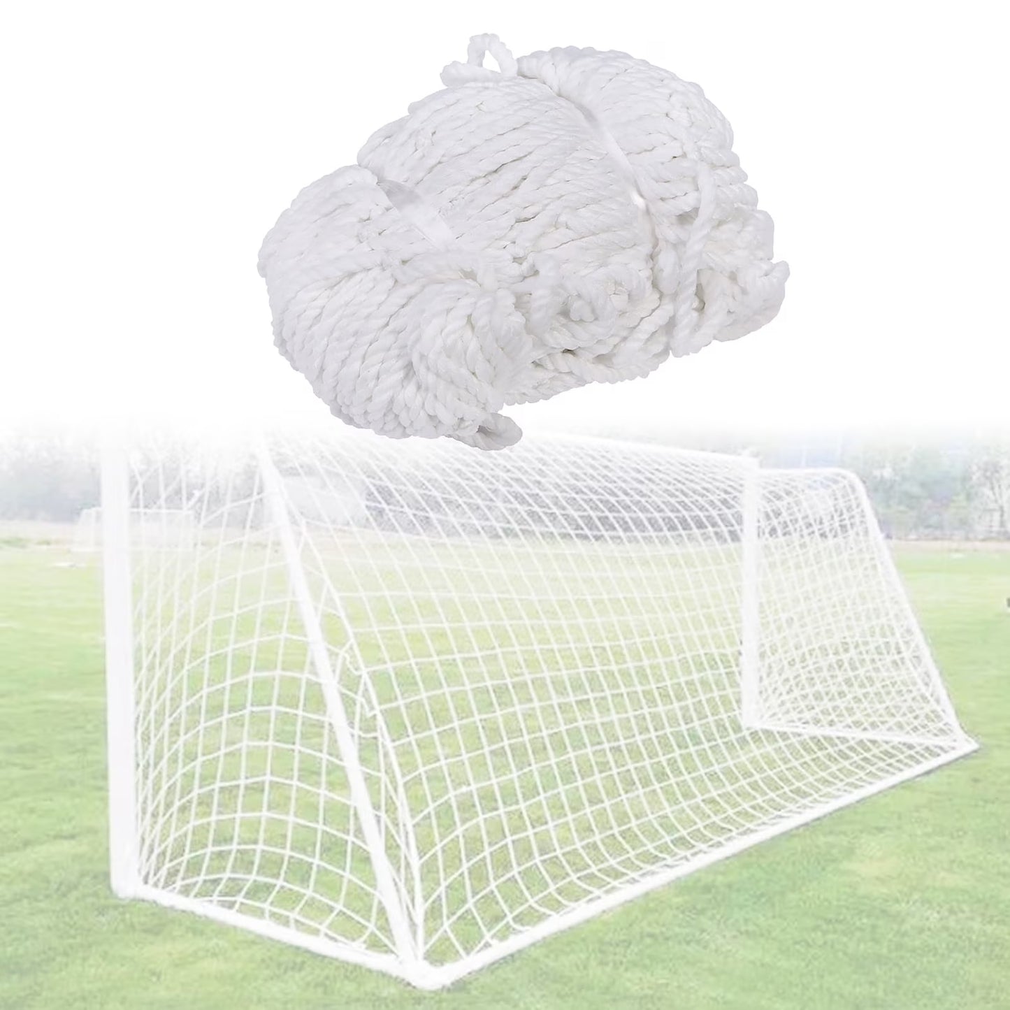 Goal Net,Full Size Football Soccer Net Sports Replacement Soccer Goal Post Net for Sports Match Training,Soccer Net
