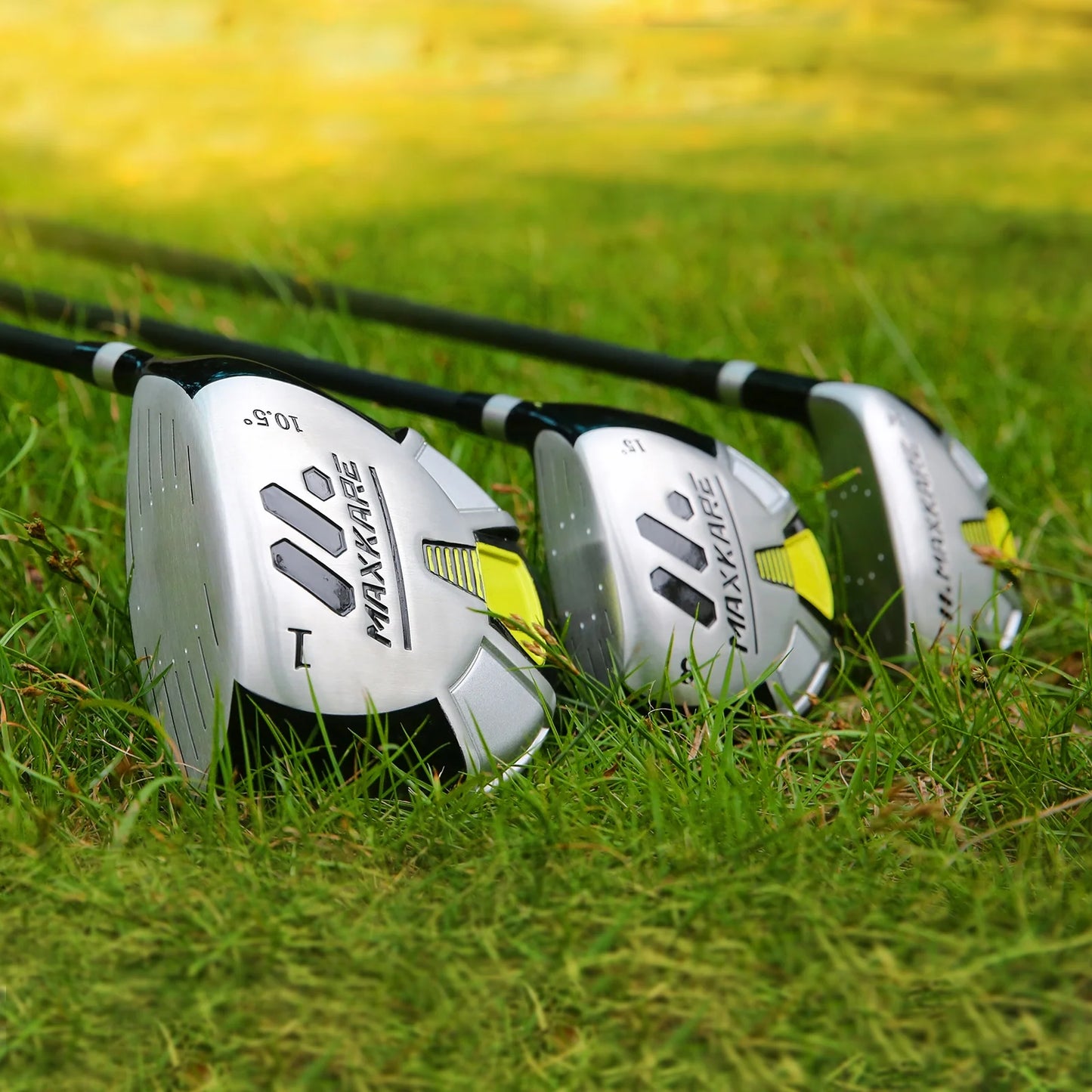 Complete Golf Clubs Set Golf Men'S Regular 9-Piece Complete Set - Right Hand,Yellow