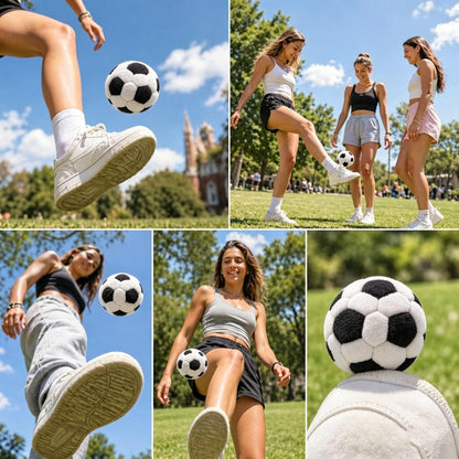 6PCS Hackys Footbags Sacks, Hand-Made Knitted Foot Bags Set, Juggling Balls for Adults & Beginners, Colorful Crochet Footbags, Outdoor Game & Party Fun