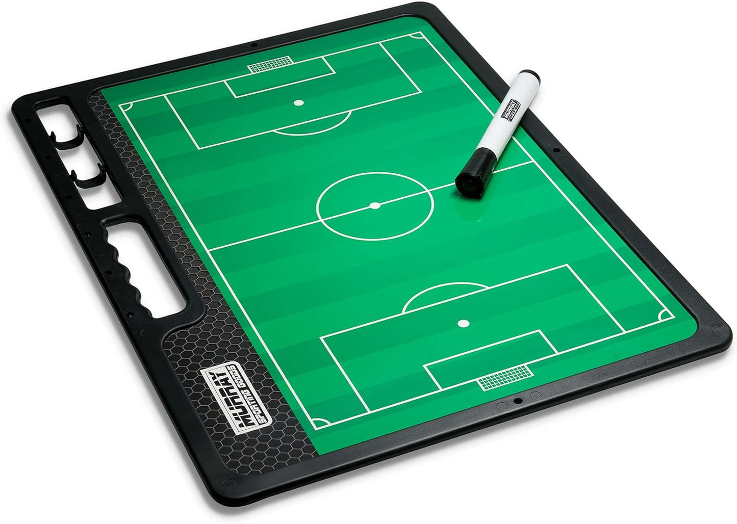 Premium Coaches Clipboard | Double-Sided Dry Erase Marker Board for Basketball, Baseball, Soccer, Football, Hockey (Marker Included)