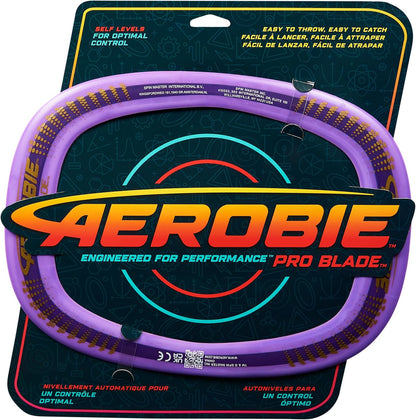 Pro Blade Throw Ring, Lightweight Kids Toy for Disc Golf, Backyard Games & More, Outdoor Games for Adults and Family Ages 5 & Up, Purple