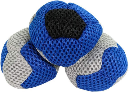 Hacky Sacks 6 Pk. Hand Woven Hacky Sacks Next Generation Cornhole Game, Also Used for Hand Juggling, & Foot Volley'S.