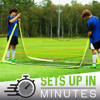 Franklin Sports Portable Soccer Goal Pop up Net Indoor Outdoor Folding 12 X 6 Ft
