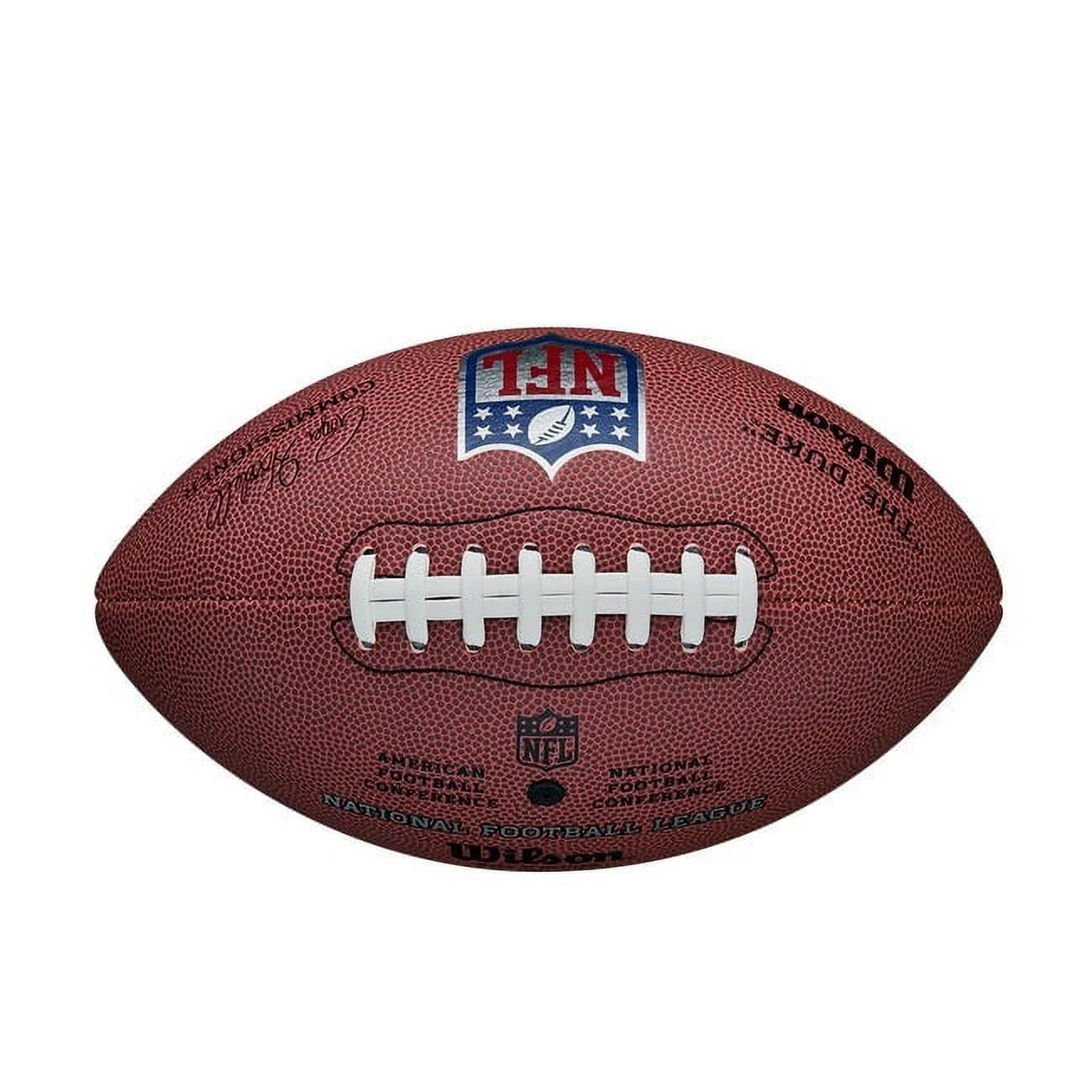 NFL The Duke Official Size Replica Football - Brown (2 Pack)