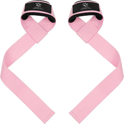 Weightlifting Wrist Straps – 2-Pack Adjustable Padded Neoprene Lifting Straps for Gym, for Men & Women
